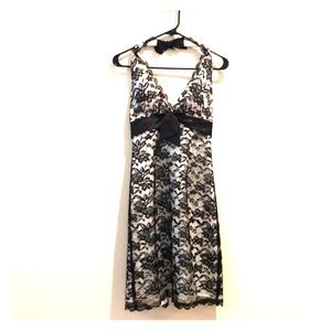 White House Black Market Black Lace Dress